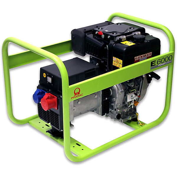 PRAMAC Stromerzeuger Diesel E 6000 - TYH 230V PA572TY3000